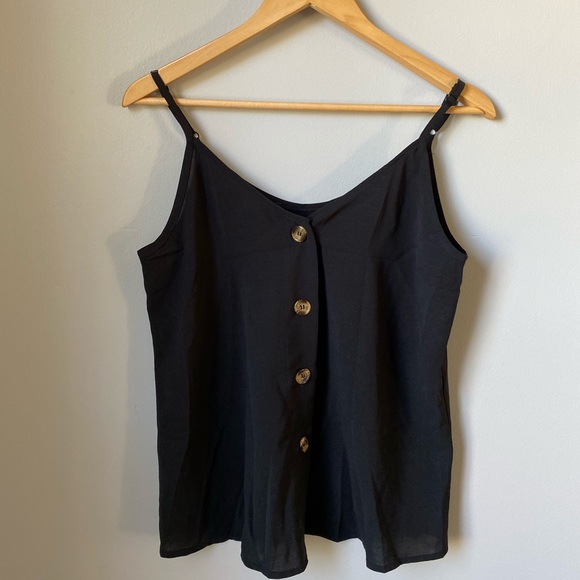 Button Front Cami - Picture 2 of 7